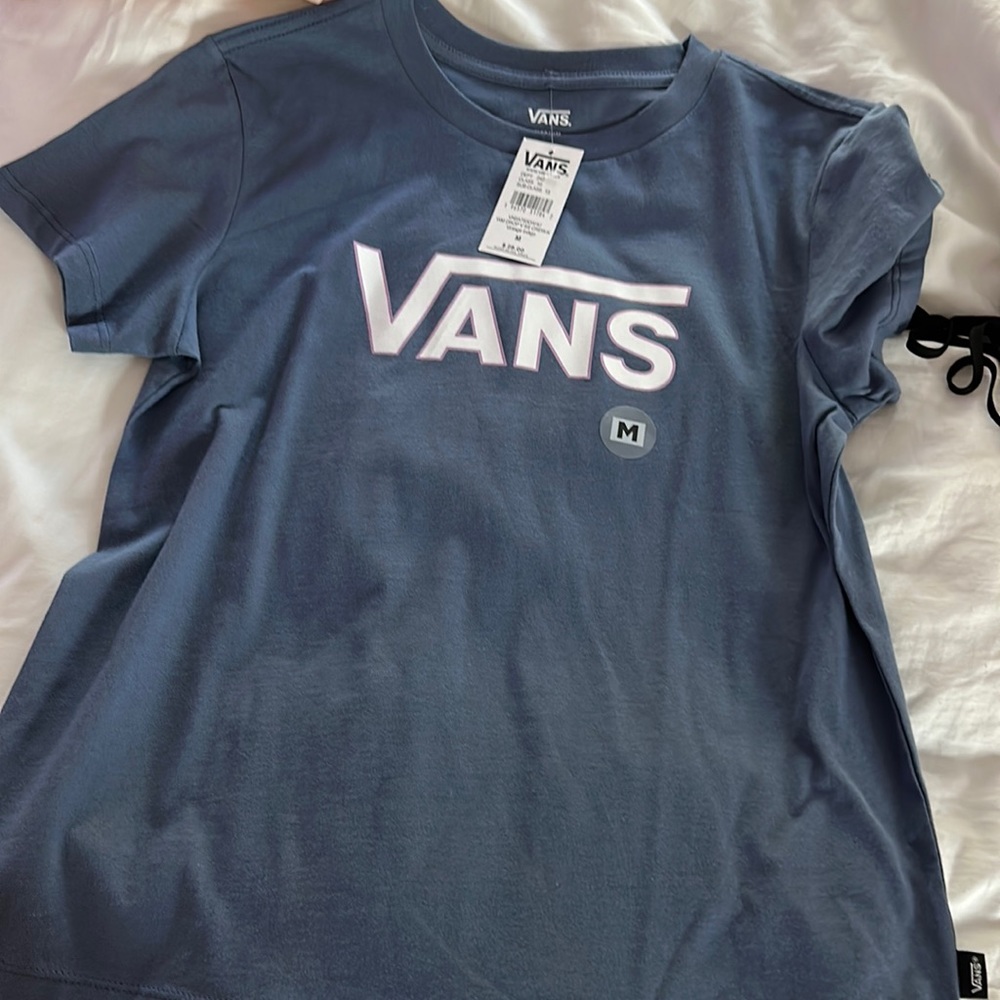 Brand new women’s vans shirt, size medium